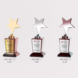 ACE STAR (GOLD) - Trophy 8.00"